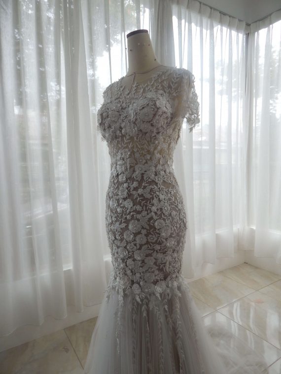 jahit gaun pengantin bsd