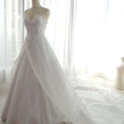 simple wedding dress for rent