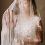 embroidery mermaid wedding dress