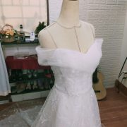 simple wedding gown 2020 ivone sulistia